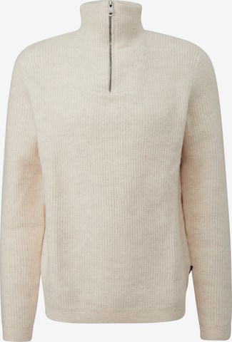 QS - Jersey en beige: frente