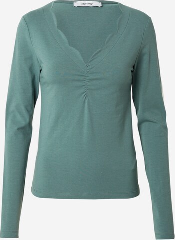 ABOUT YOU Shirt 'Fabrice' in Green: front