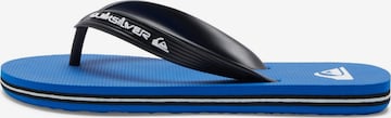 Chaussures ouvertes 'Molokai Core' QUIKSILVER en bleu : devant