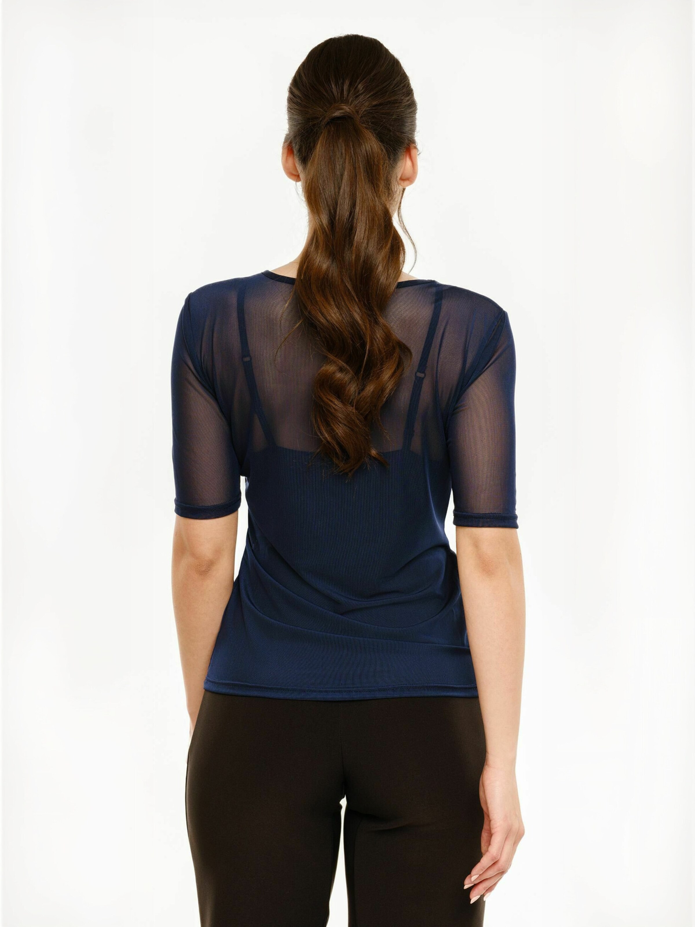 Liberte Essentiel Top ' MESH ' w kolorze niebieski