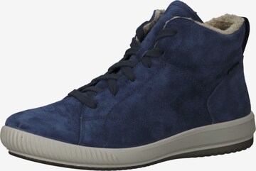 Legero Lace-Up Ankle Boots 'Tanaro 5.0' in Blue: front