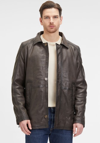 Gipsy by Mauritius Jacke 'Santfort' in Braun: Vorderseite