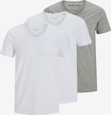 JACK & JONES Shirt 'Essentials' in Grey: front