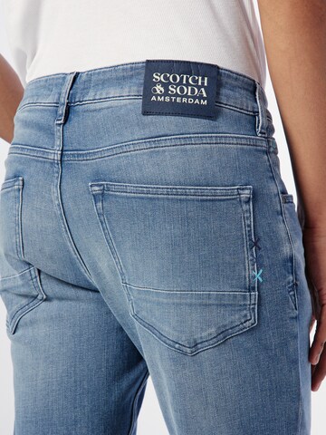 SCOTCH & SODA - Slimfit Vaquero en azul