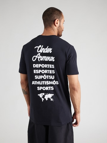 UNDER ARMOUR Paita värissä musta: etupuoli