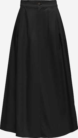 ONLY Пола 'ONLZORA' в черно: отпред