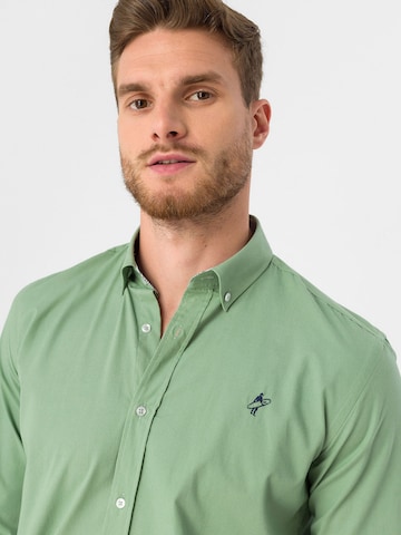 Jacey Quinn Regular fit Overhemd in Groen