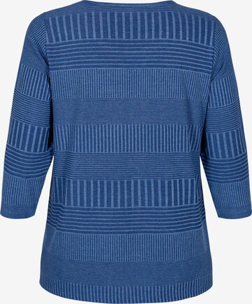 Zizzi Blouse 'VMARI' in Blue