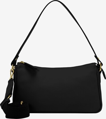 L.CREDI Crossbody Bag 'Kalu' in Black: front