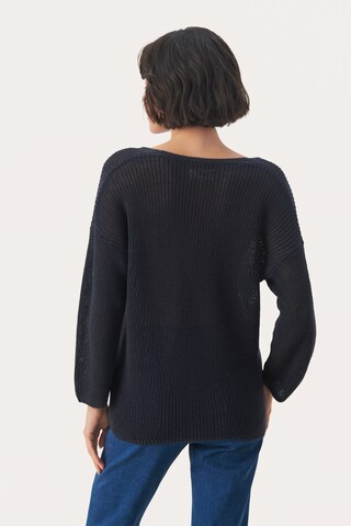 Part Two Sweater 'Etrona' in Blue