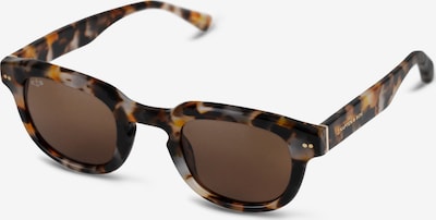 Kapten & Son Lunettes de soleil 'Bilbao Desert Speckled Brown' en marron / orange clair / noir, Vue avec produit