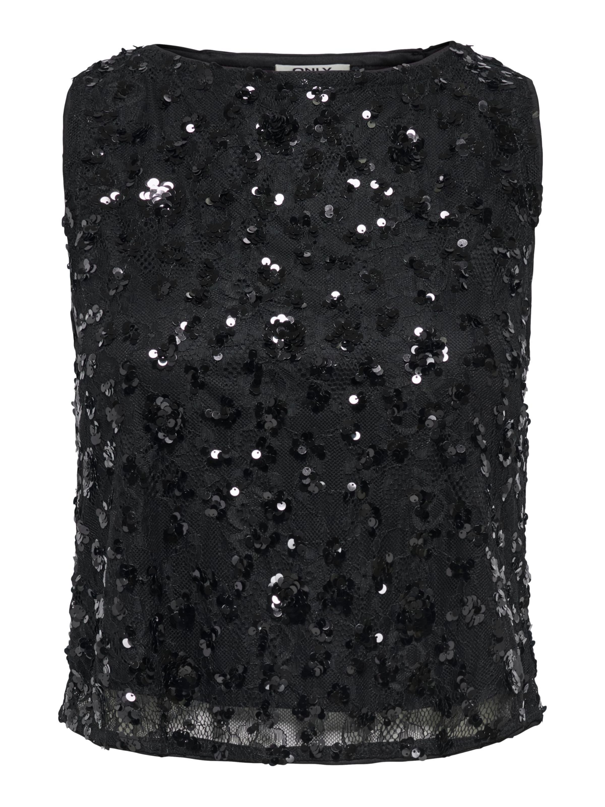 ONLY - Top en negro: frente
