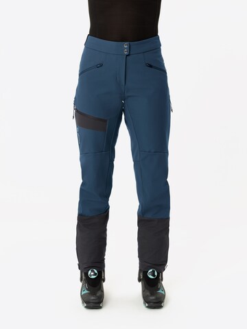 VAUDE Regular Sportbroek in Blauw: voorkant