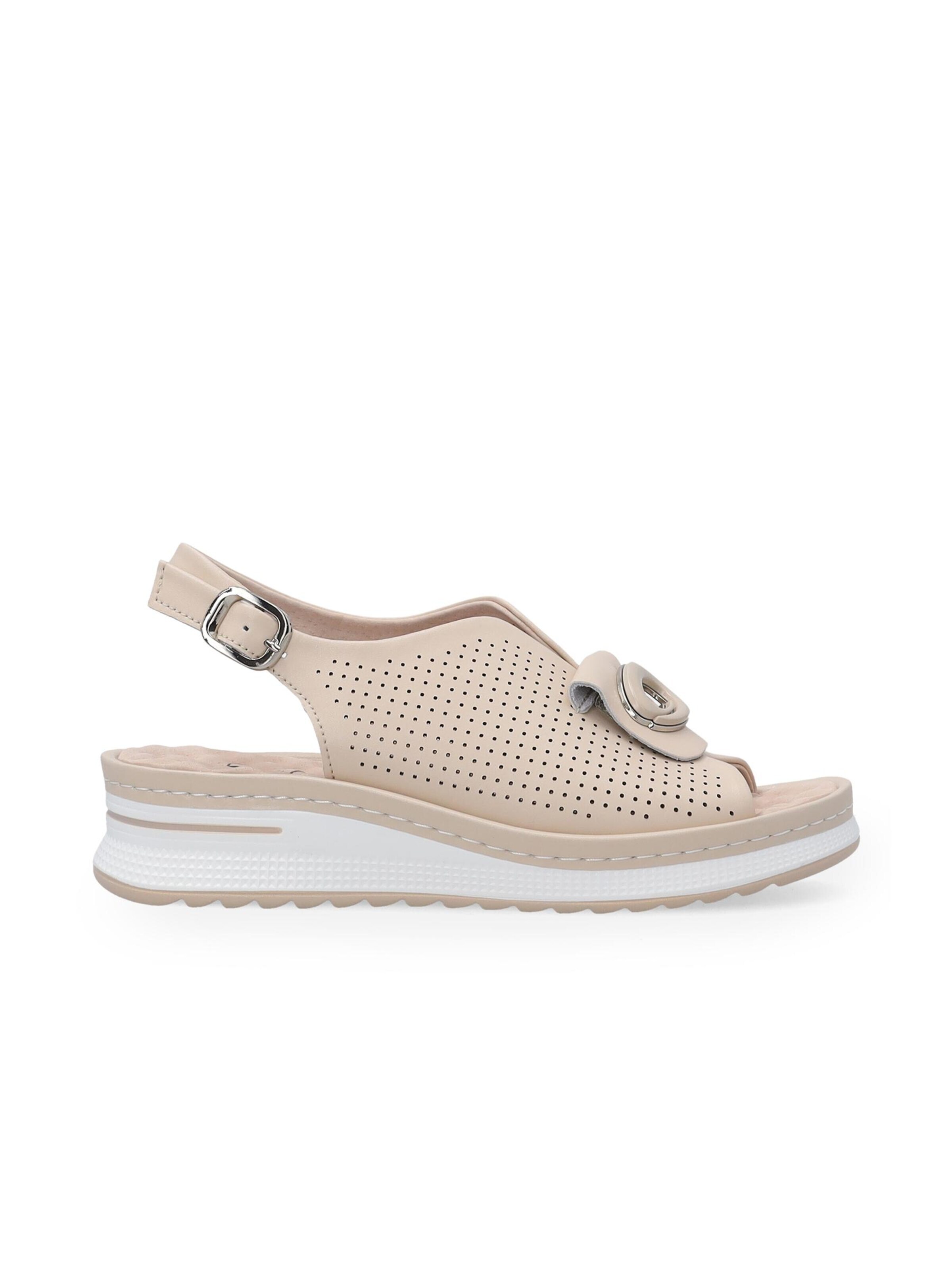 VENEZIA Sandals 'Venezia' in Beige: front