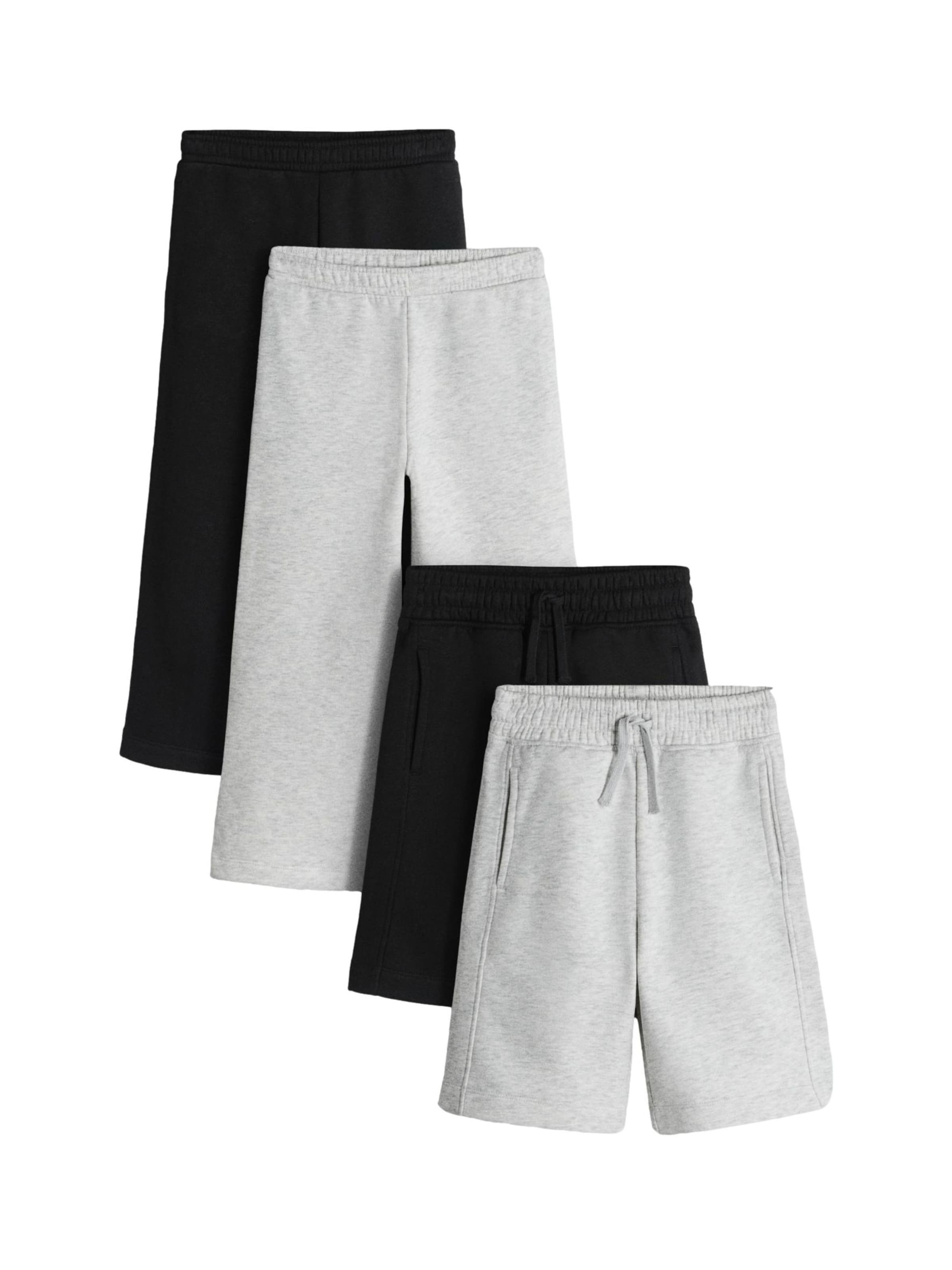 The Set Wide leg Trousers in Grey: front