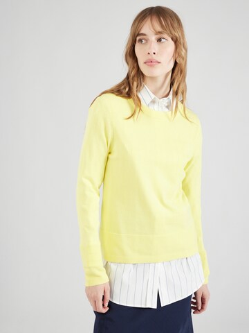 Pullover di ESPRIT in giallo: frontale