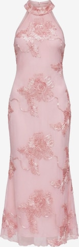 Robe de soirée Ombre en rose : devant
