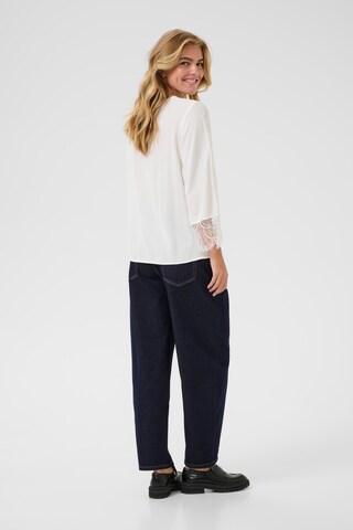Kaffe Blouse in White
