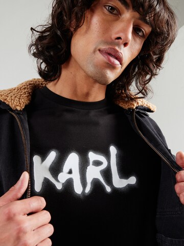 Karl Lagerfeld Majica | črna barva