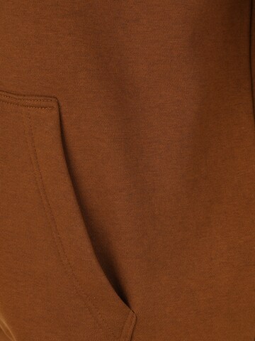 Jack & Jones Plus Sweatshirt 'JJEBRADLEY' i brun