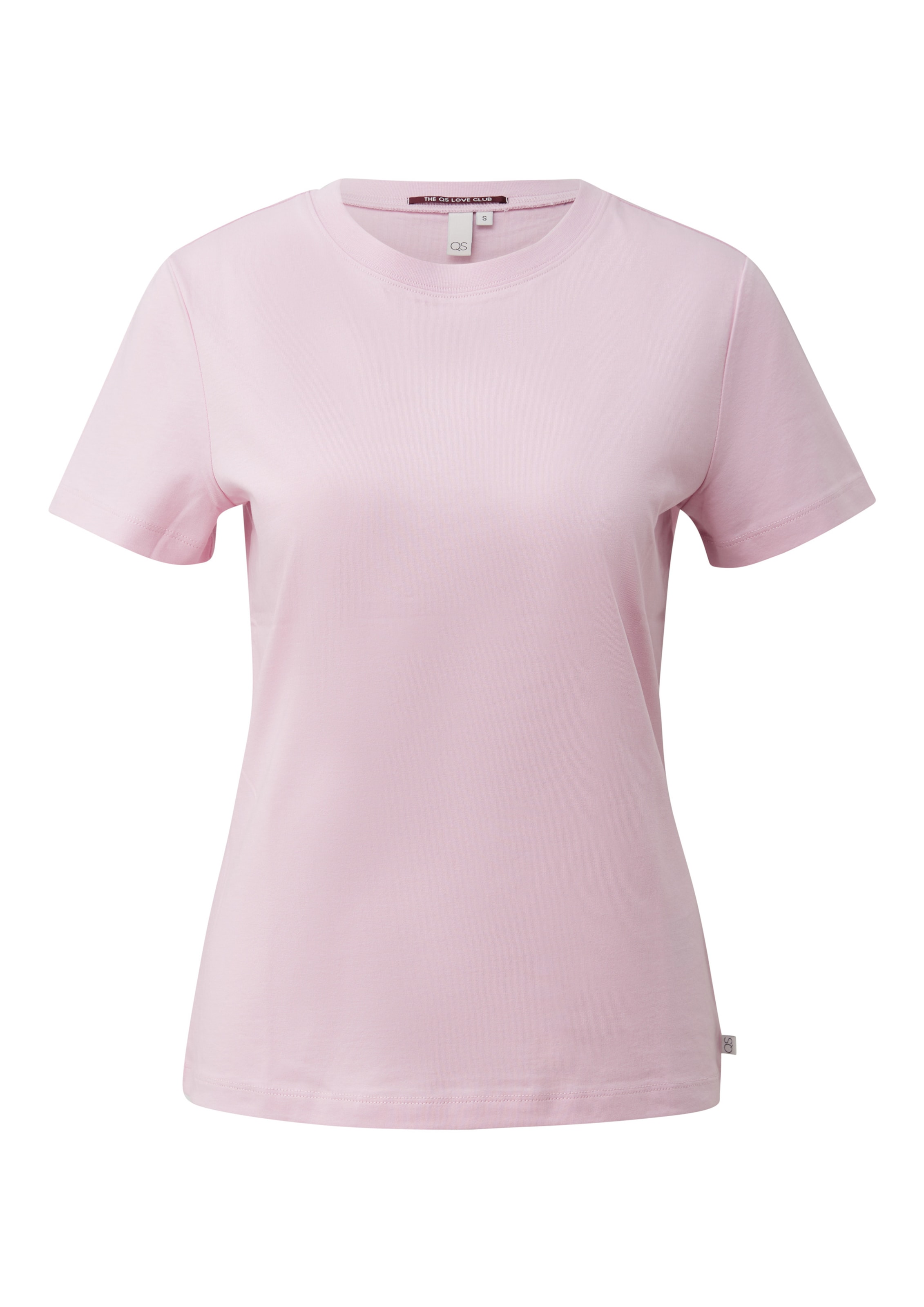 QS Shirt in Roze: voorkant