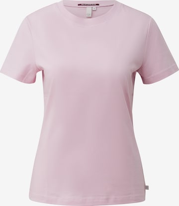 QS Shirt in Roze: voorkant