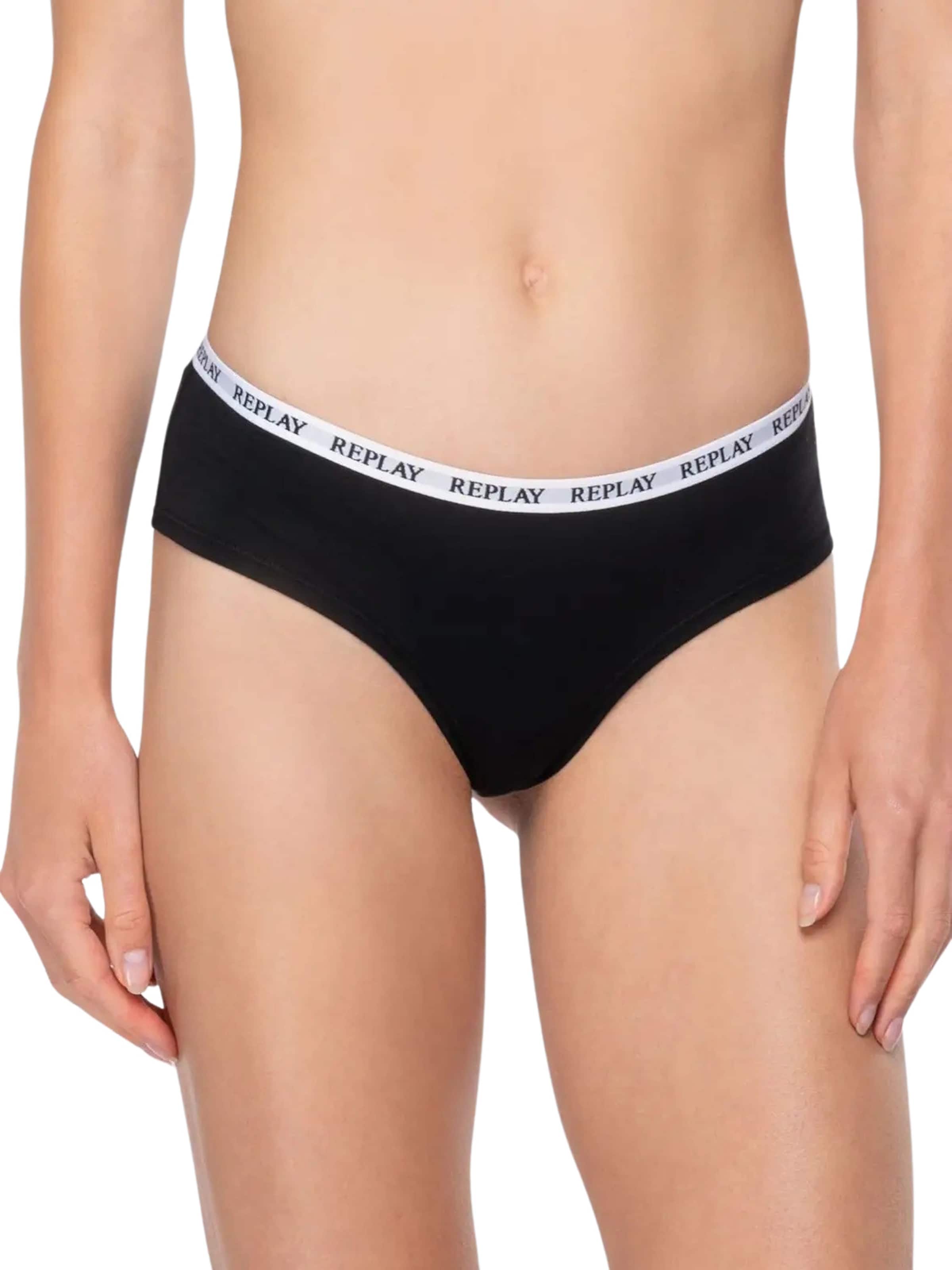 REPLAY Slip i sort: forside