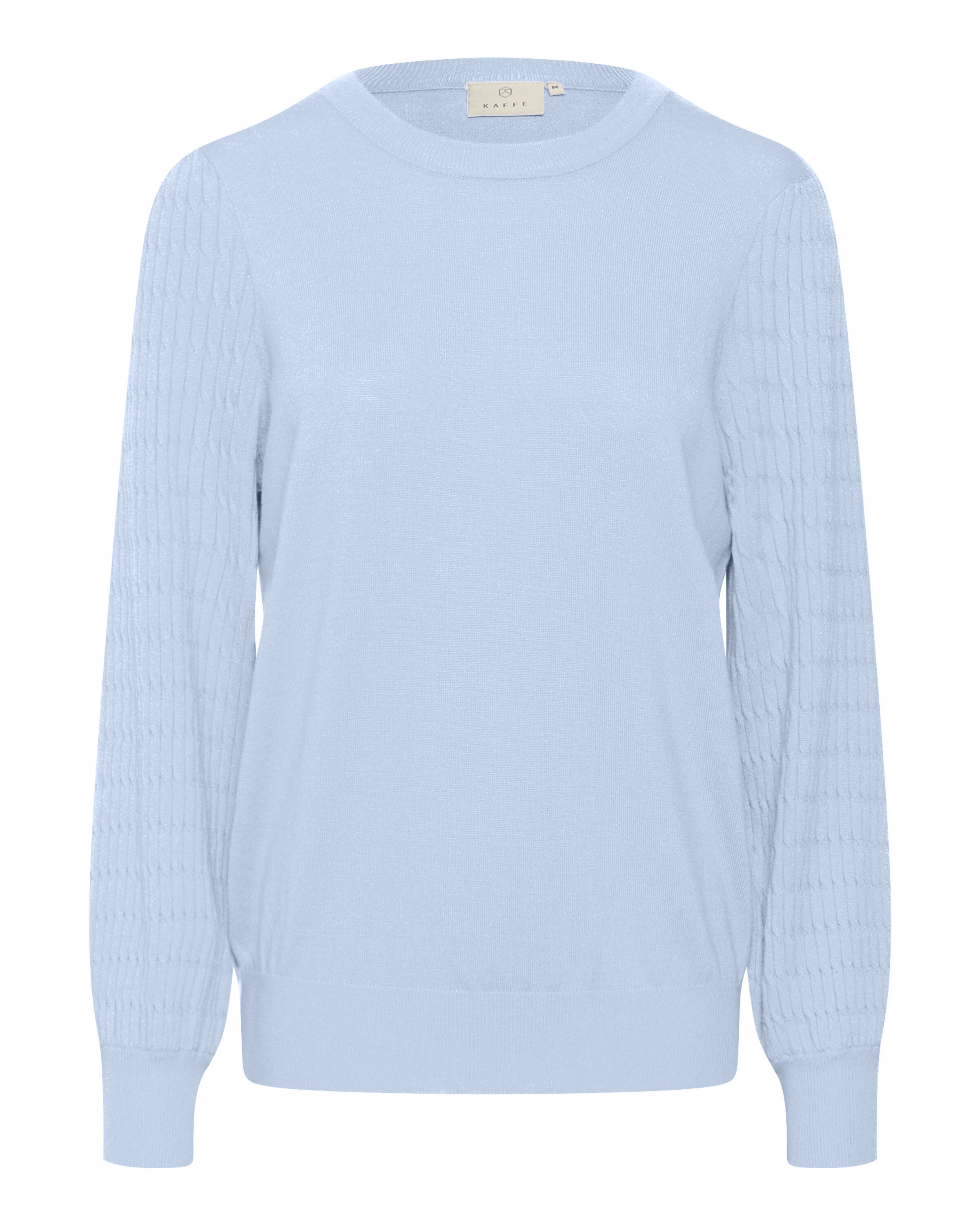 Kaffe Trui &#x27;KA Nanna&#x27; in Blauw: voorkant