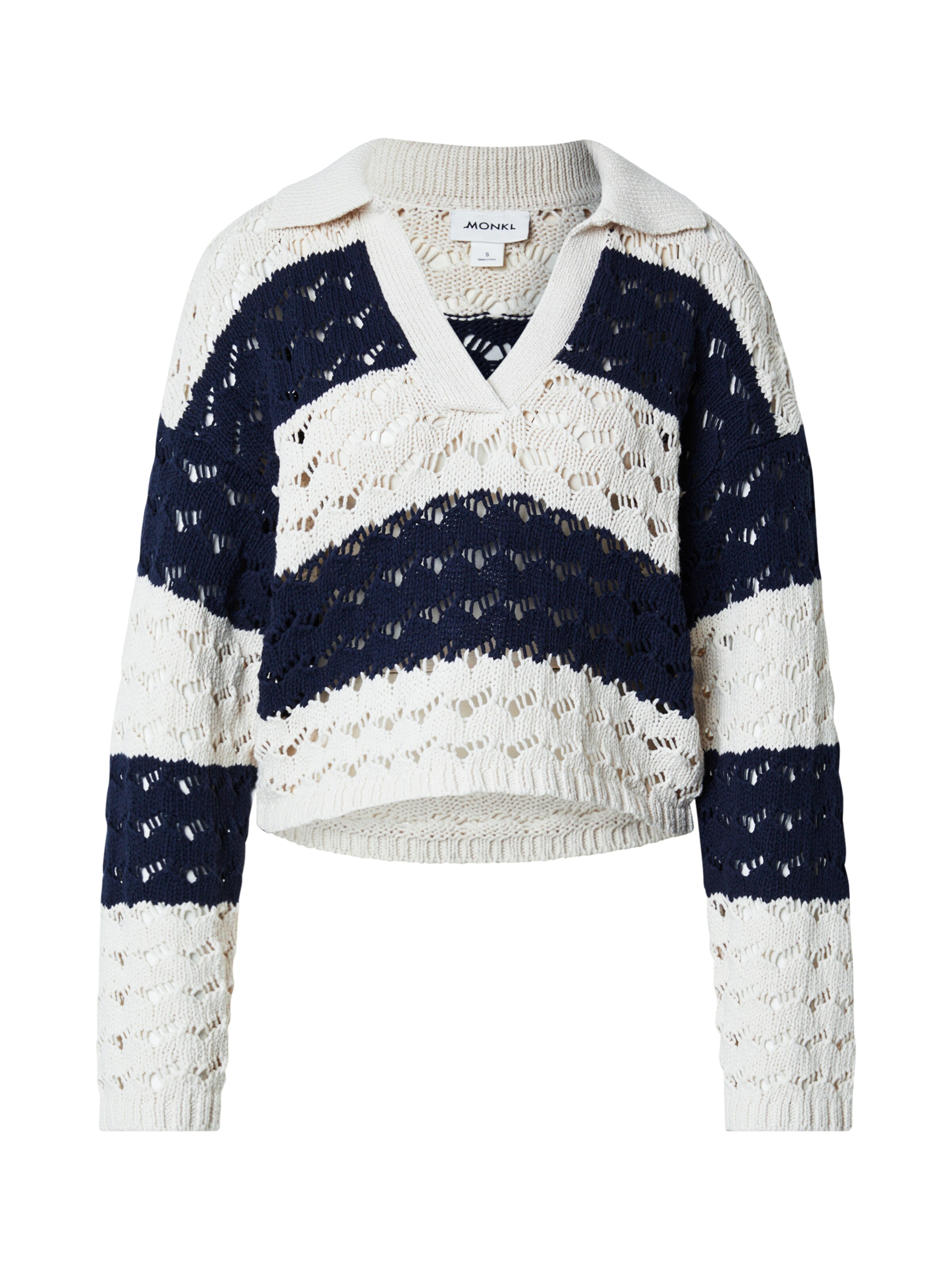Pull-over 'Ivona' Monki en blanc : devant