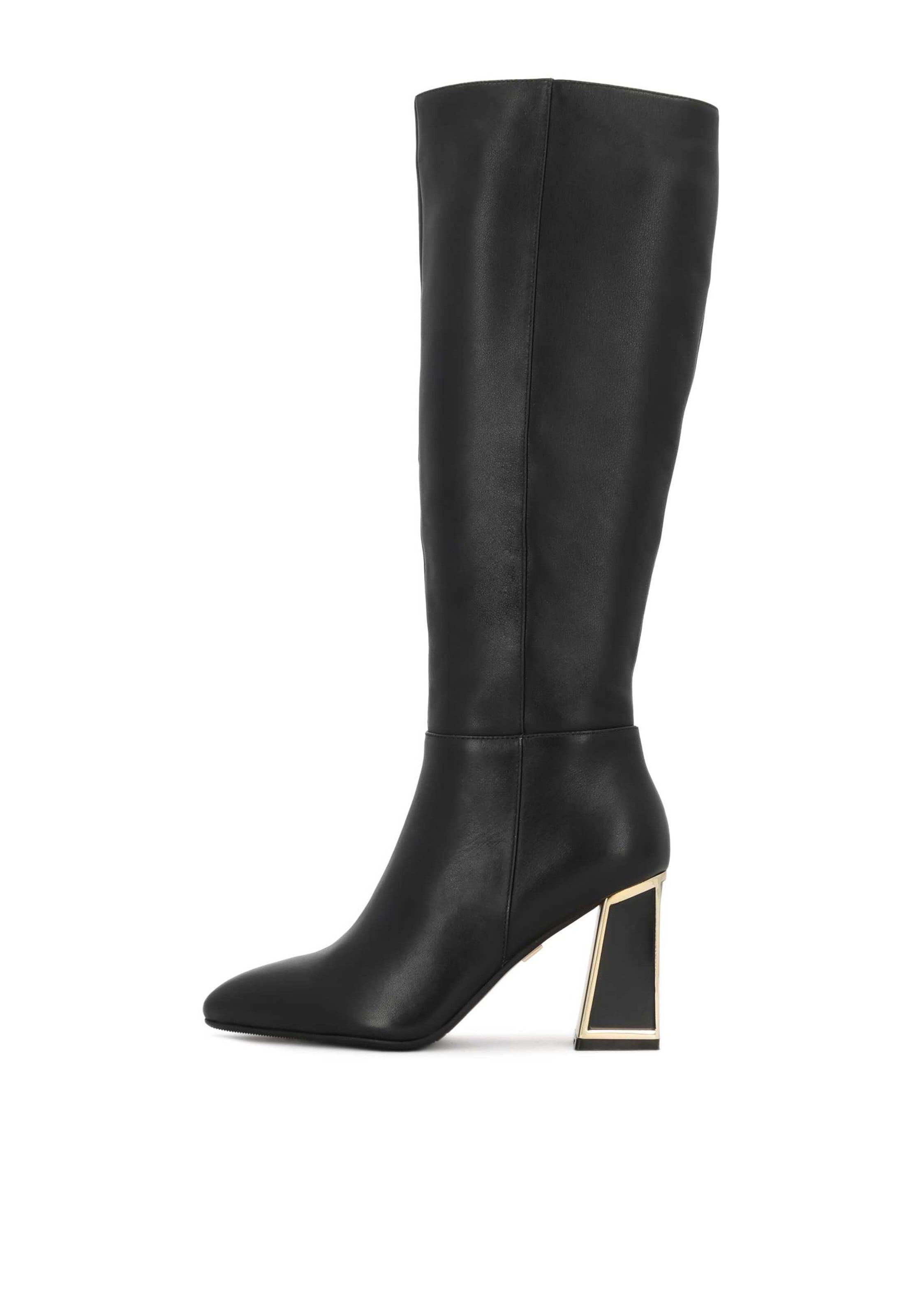 Kazar Μπότες σε μαύρο: μπροστά