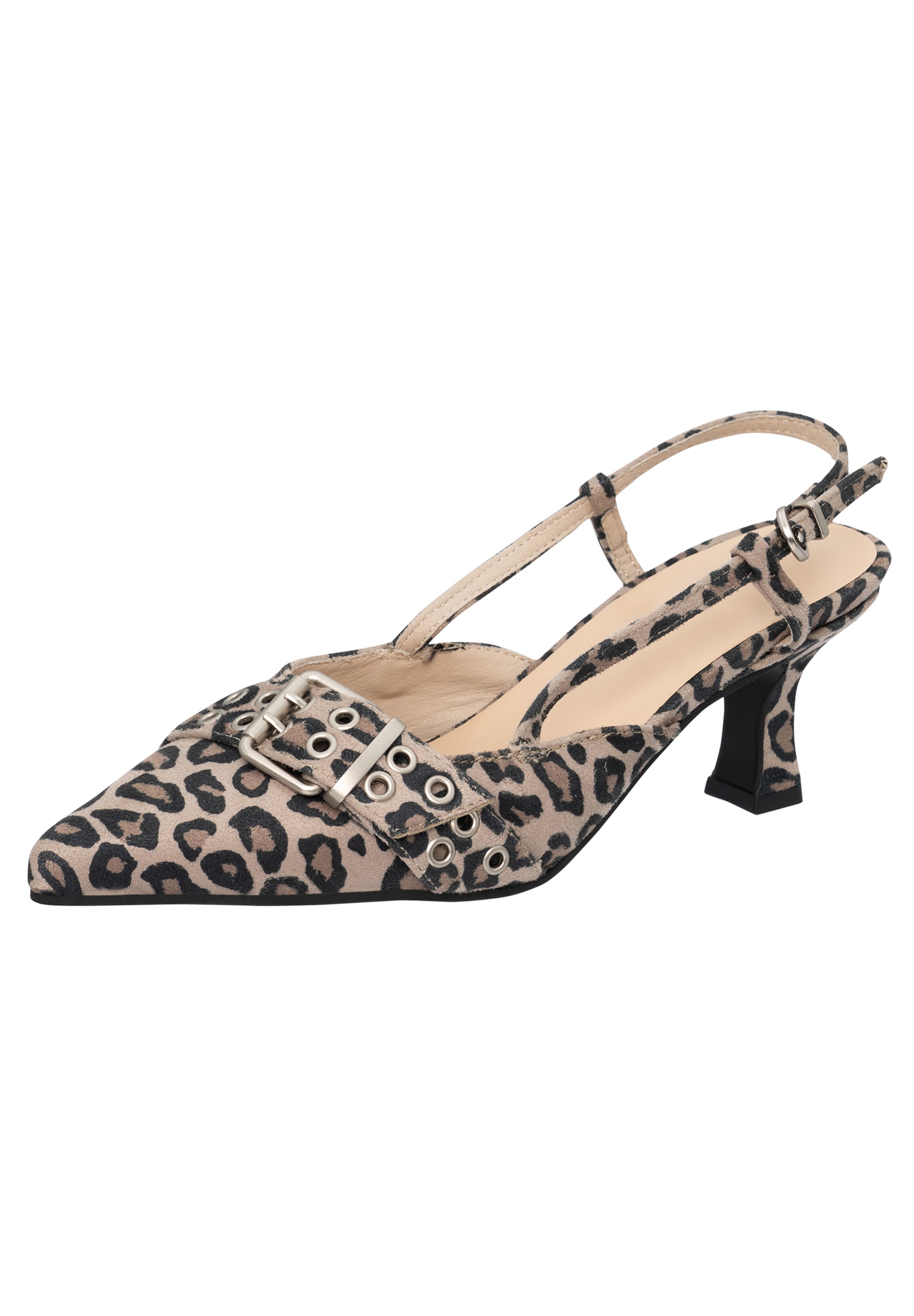 Escarpins à bride arrière Salinyang en marron : devant