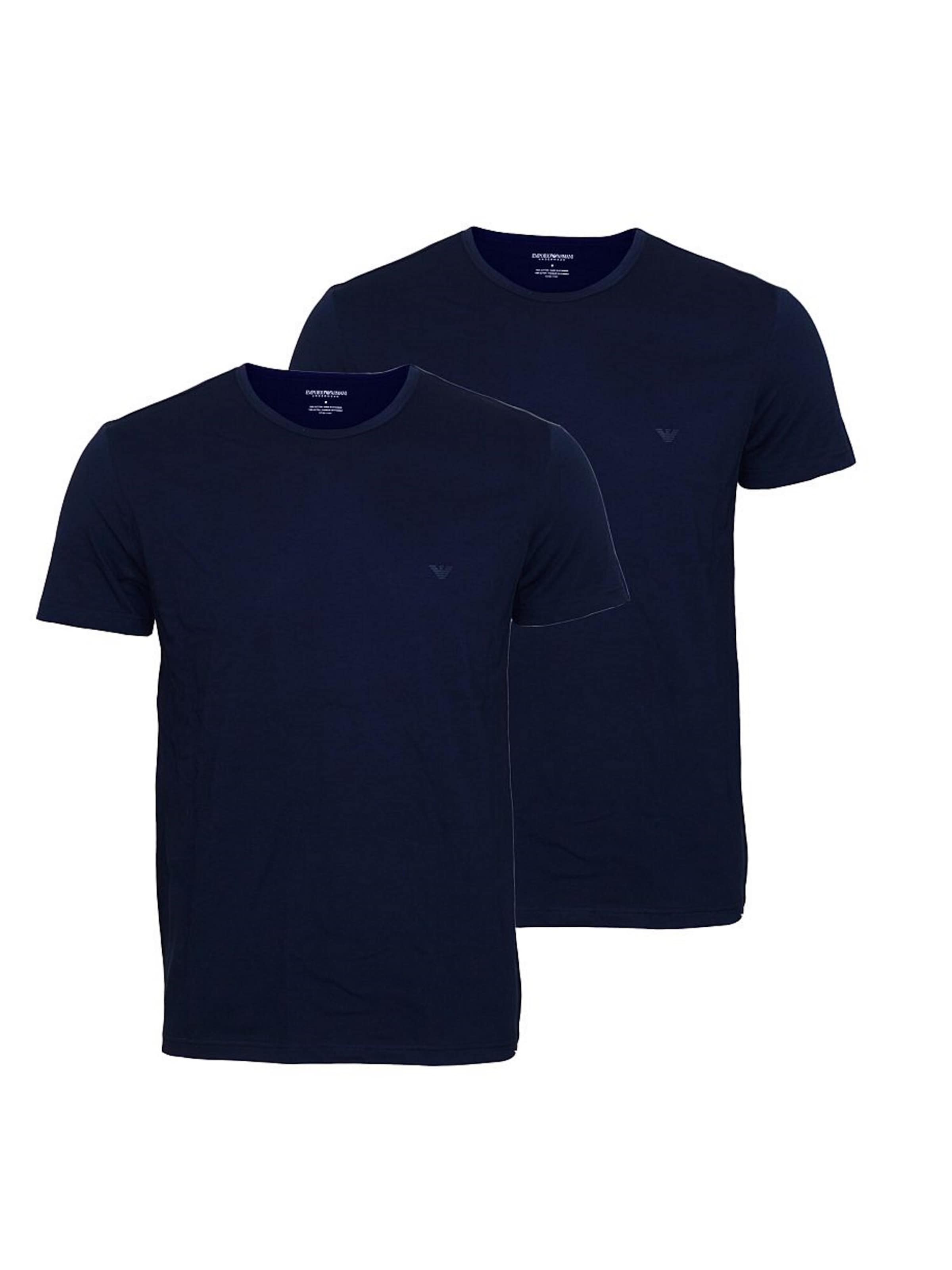 Emporio Armani Shirt in Blauw: voorkant