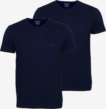 Emporio Armani Shirt in Blauw: voorkant