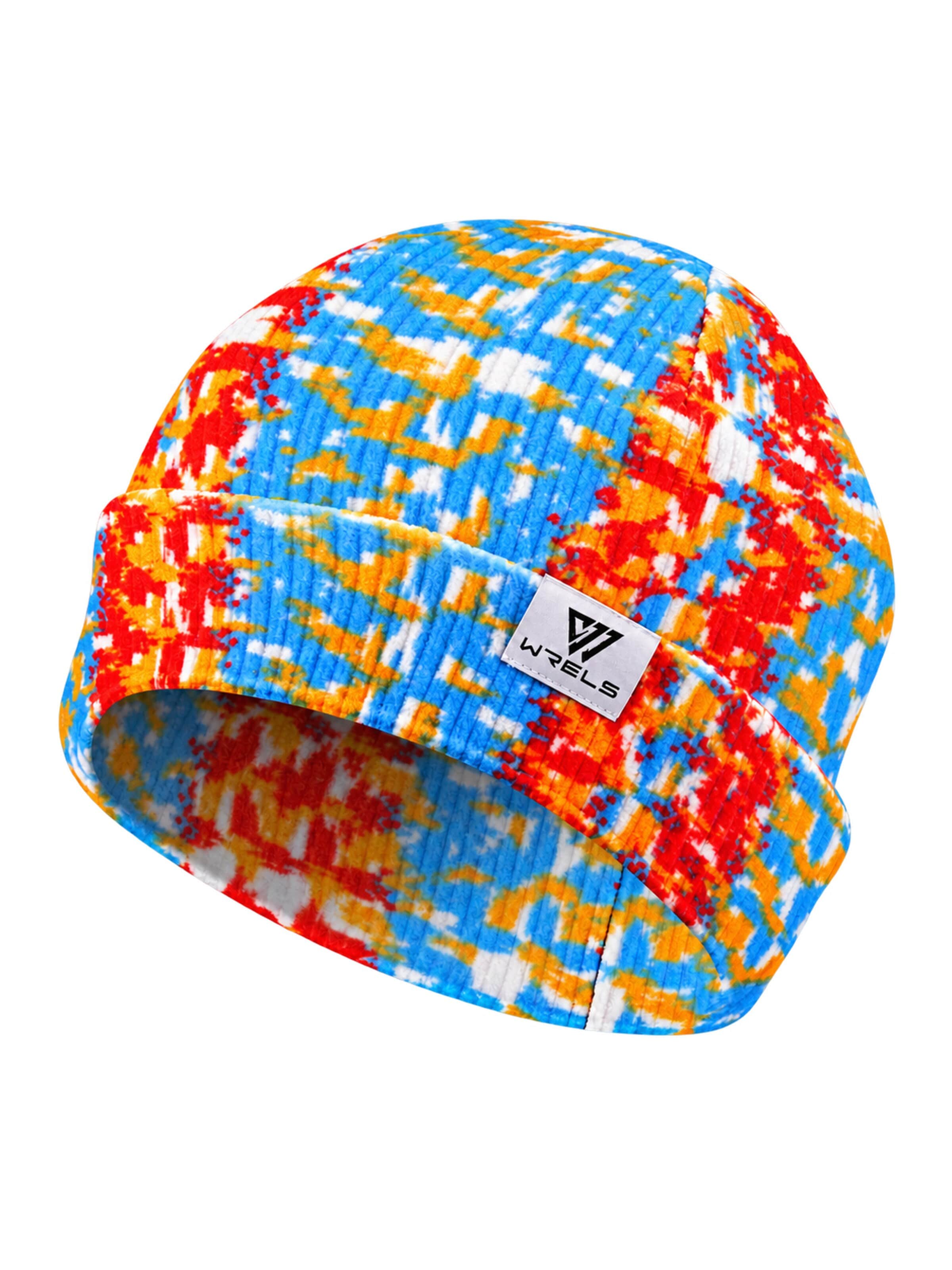 Rune Beanie in Blue: front