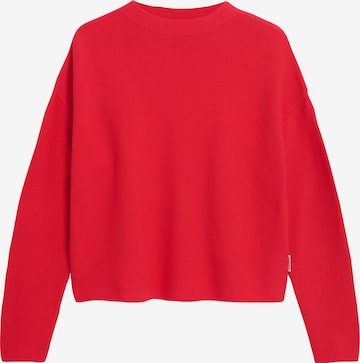 ARMEDANGELS Sweater 'Merinaa' in Red: front