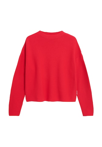 Pull-over ARMEDANGELS en rouge : devant