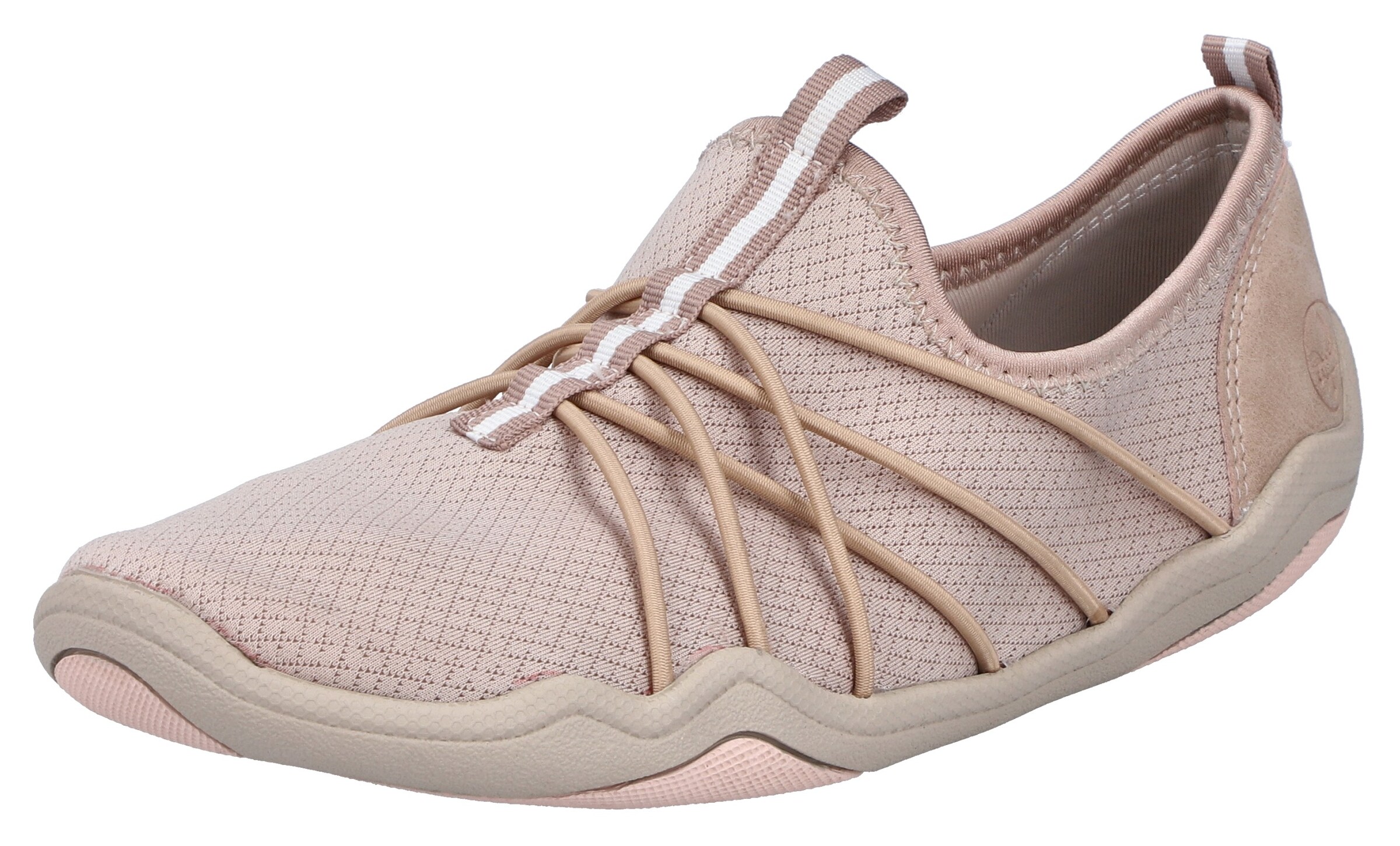 Rieker Slip-Ons in Pink: front