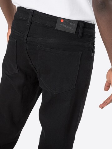 Denim Project Slimfit Jeans in Schwarz