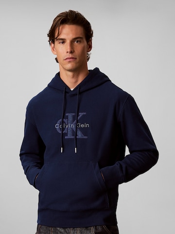 Calvin Klein Jeans Sweatshirt in Blue: front