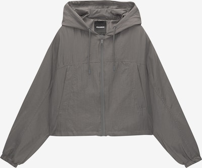 Pull&Bear Veste mi-saison en gris, Vue avec produit