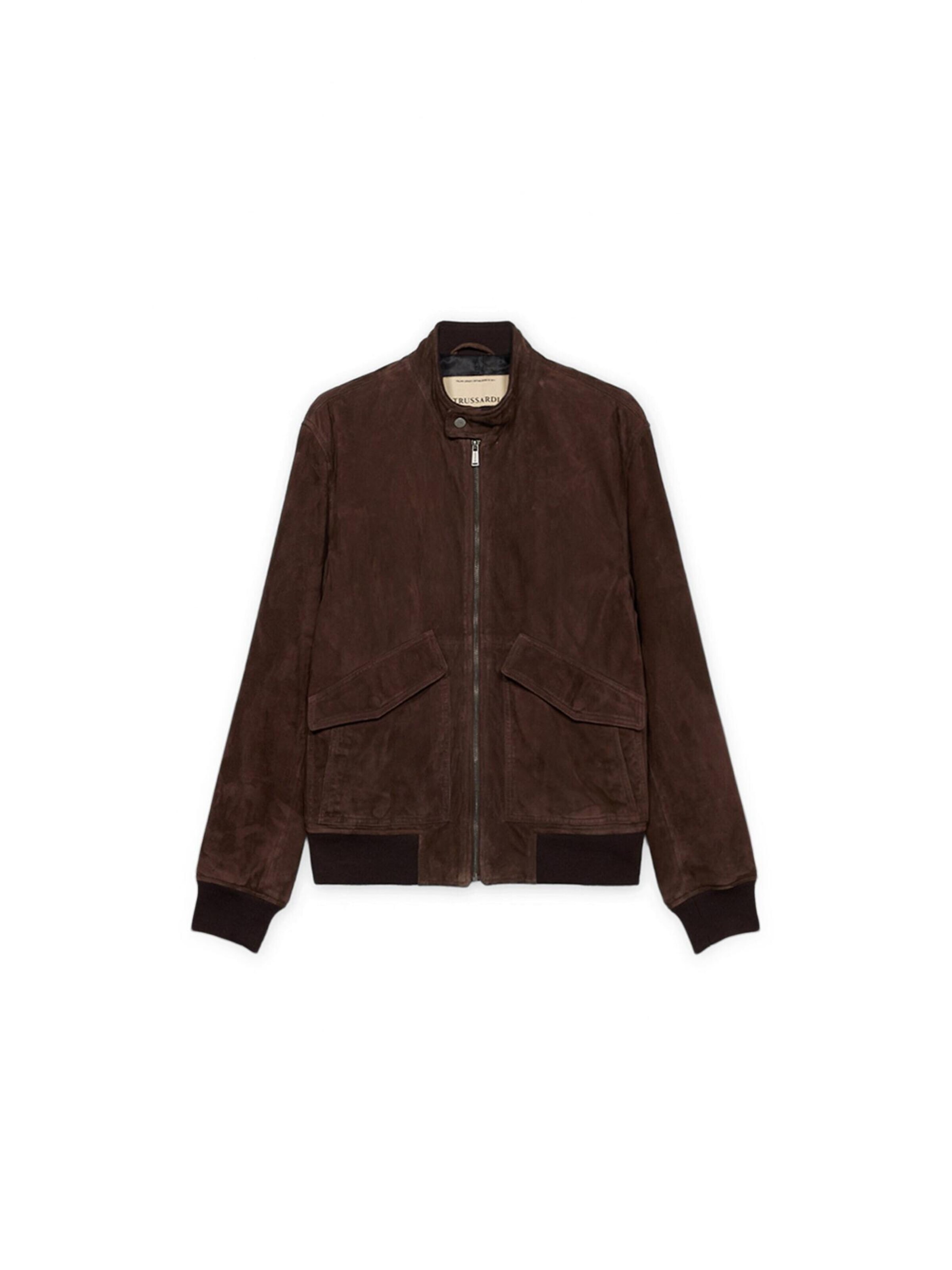 Trussardi Tussenjas in XL in de kleur Bruin, Productweergave