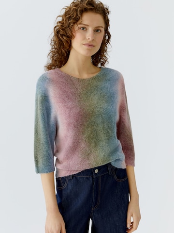 OUI Pullover in Blau: Vorderseite