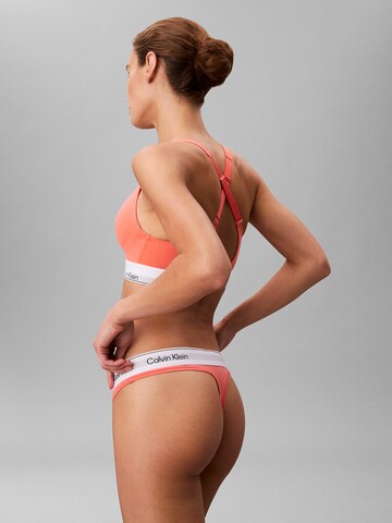 Calvin Klein Underwear String in Orange
