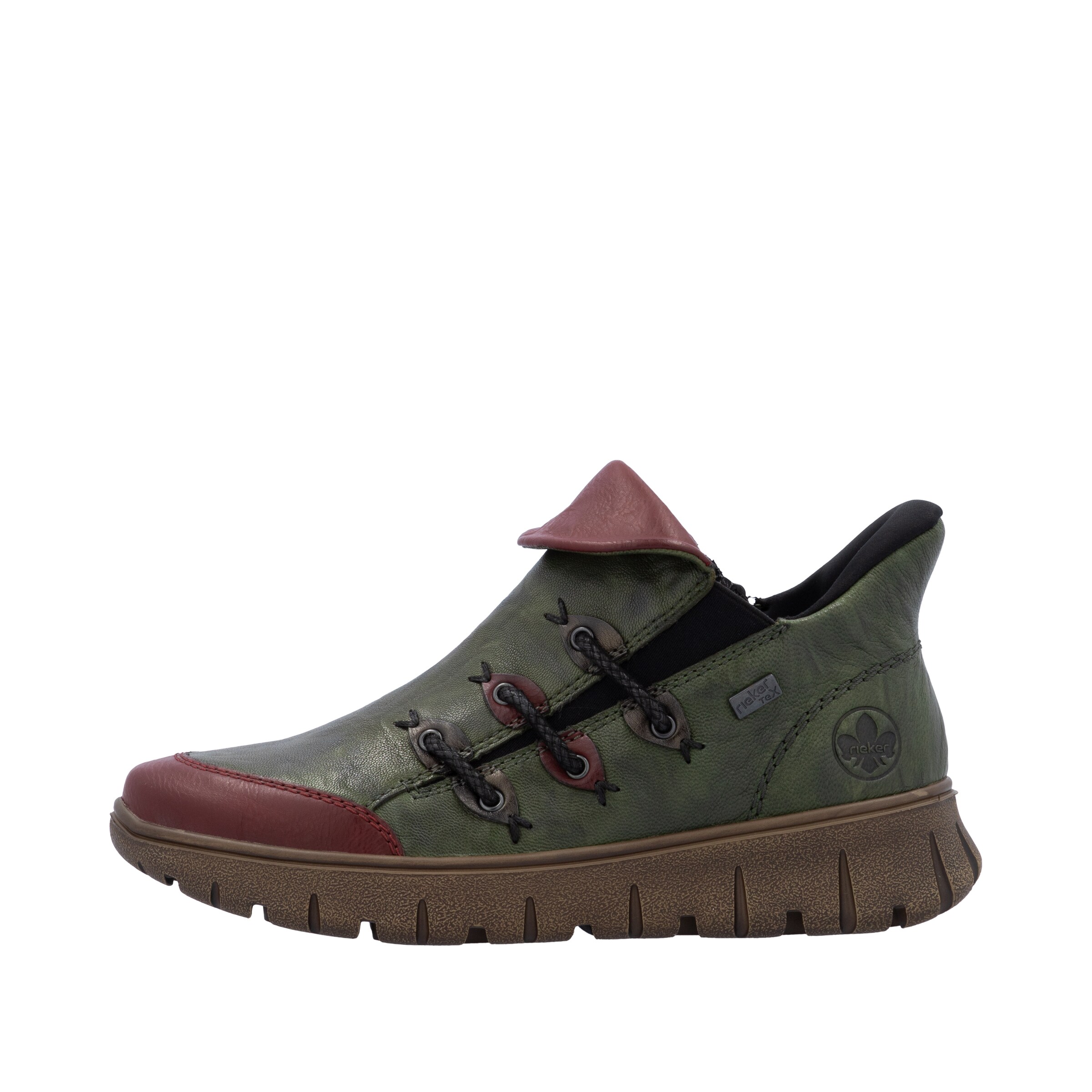 Bottines Rieker en vert