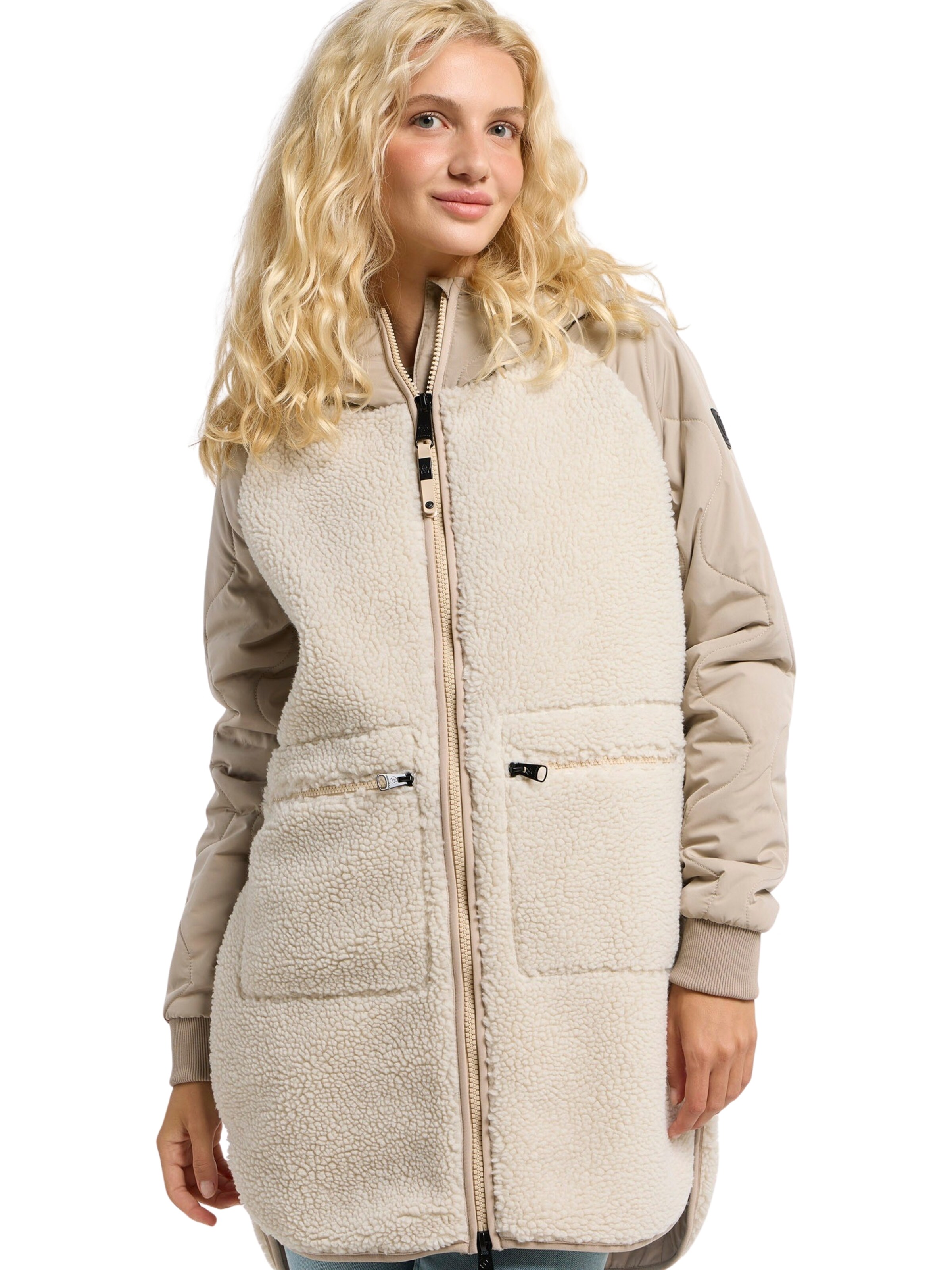 Ragwear Tussenmantel 'Longeddy' in Beige