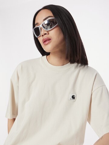 Carhartt WIP Oversized shirt 'Nelson' in Beige