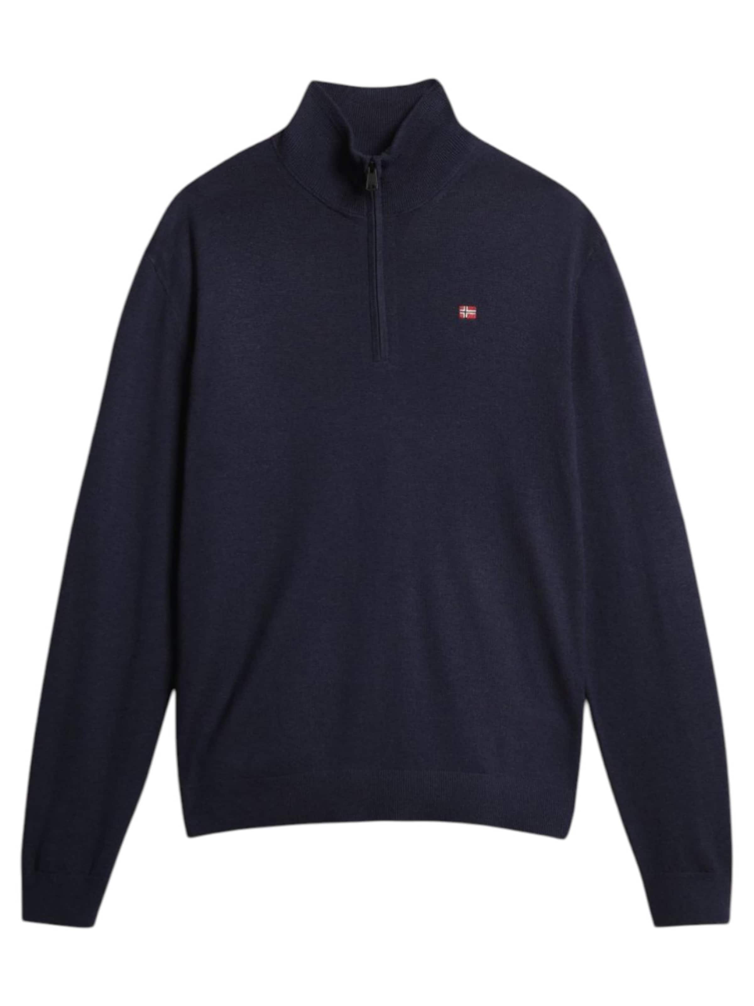 Pull-over 'Damavand' NAPAPIJRI en bleu : devant