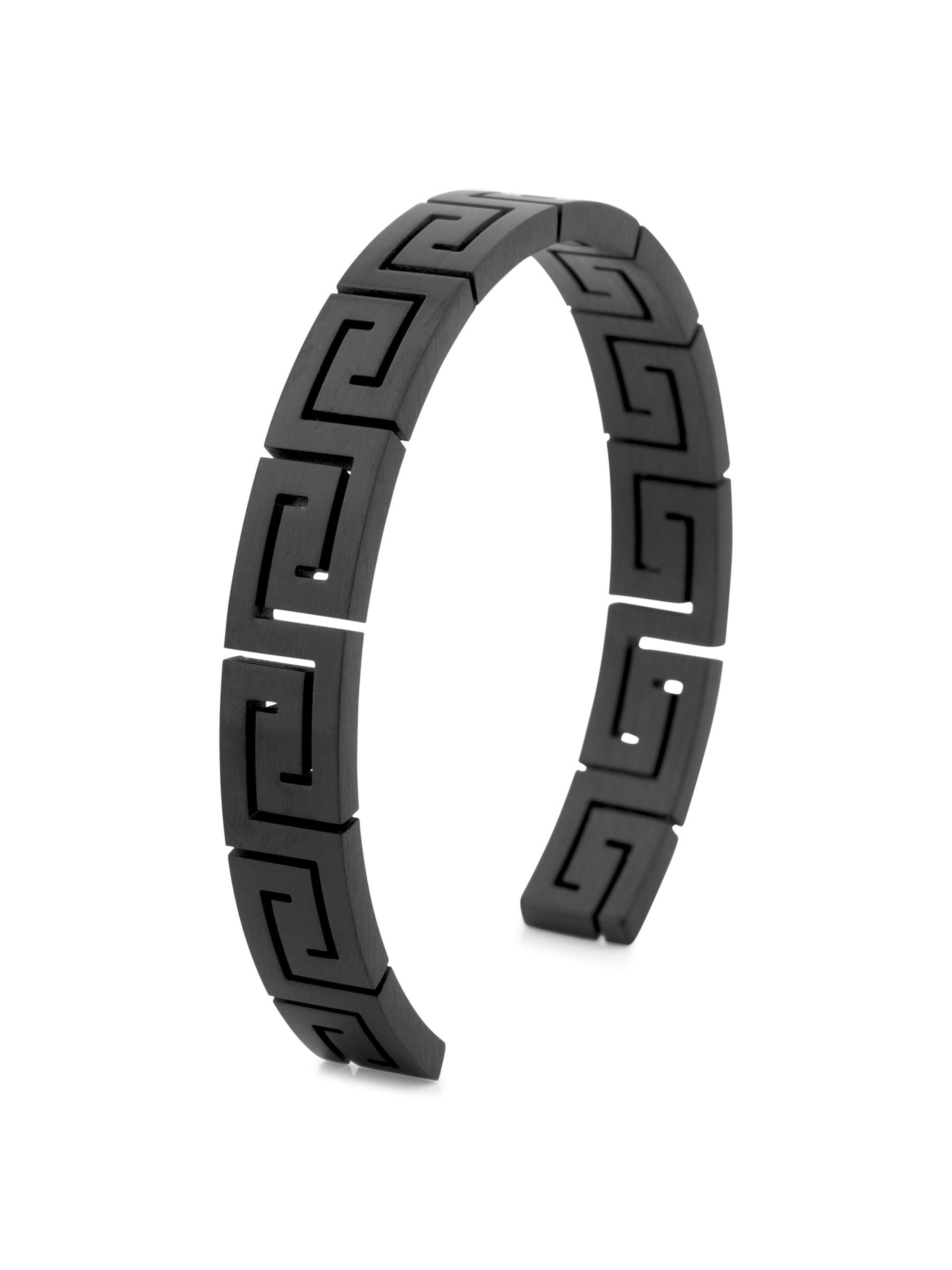 Akitsune Bracelet 'Argius' in Black: front