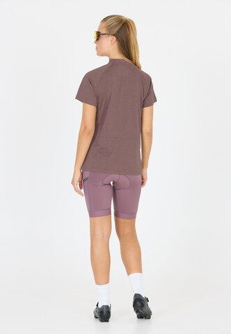 ENDURANCE Fahrradshirt 'Crow' in Lila