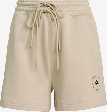 Largi Pantaloni sport 'Truecasuals' de la ADIDAS BY STELLA MCCARTNEY pe bej: față